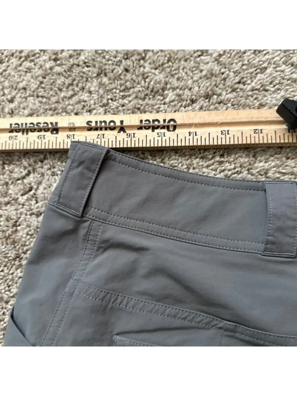 REI Co-op Hybrid Pants Women's Size 16 Screeline Gray- Petite Ret $80